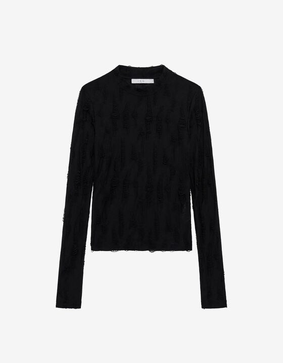 T-SHIRT EN JACQUARD