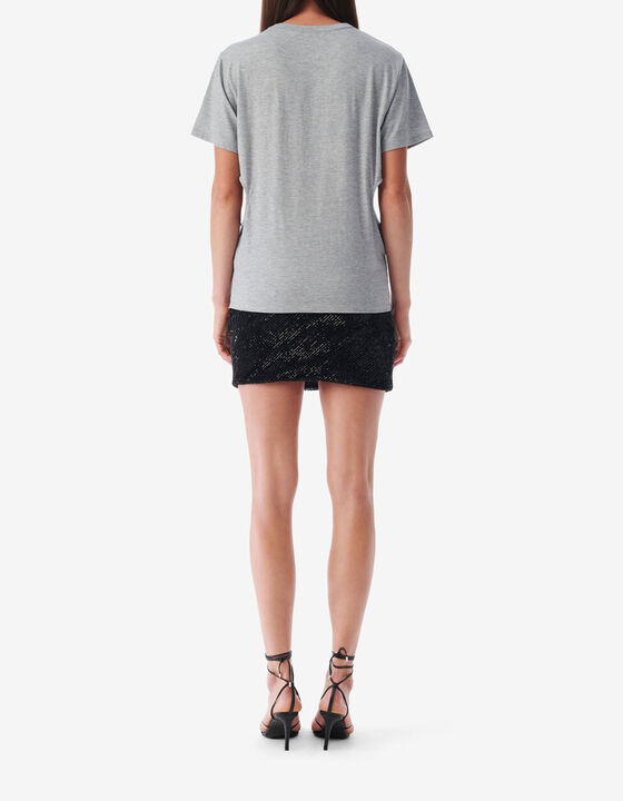 T-SHIRT COL ROND &Agrave; D&Eacute;COUPES