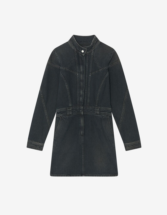 DENIM MINI DRESS