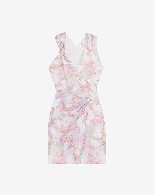 ROBE IMPRIMÉE COL V FREDJA