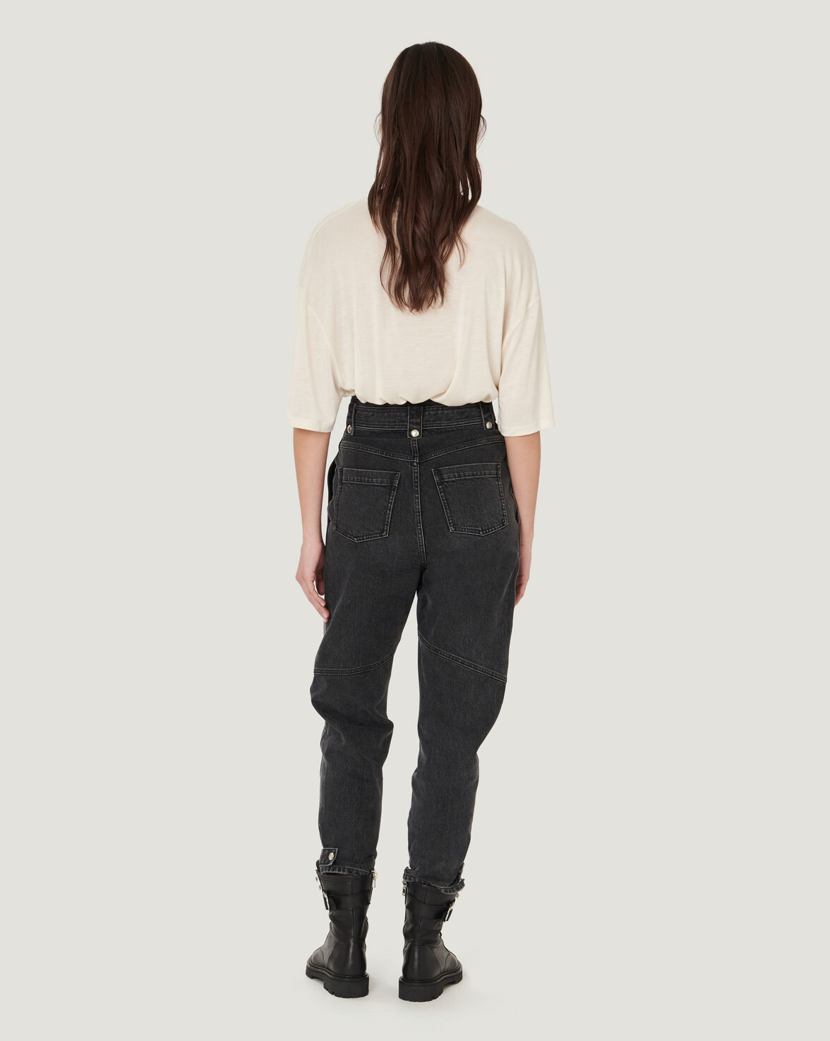 FOUDON RELAXED STRAIGHT LEG JEANS image number null