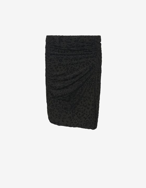 SHORT LEOPARD SKIRT
