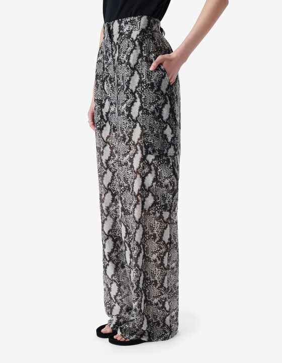 PANTALON CARGO À IMPRIMÉ