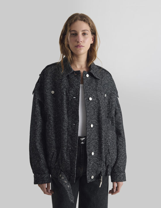 OVERSIZED CINCHED JACKET