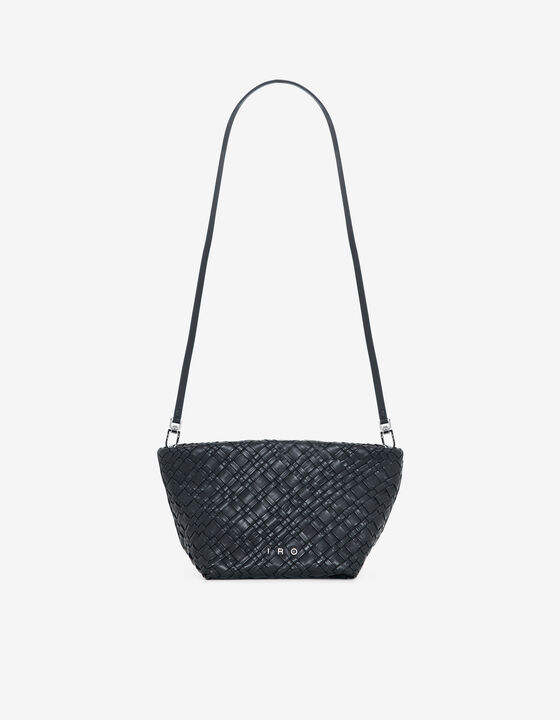 NEOBEL WOVEN LEATHER POUCH