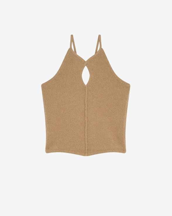 QUIDEL CUT OUT KNIT TANK TOP