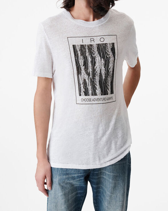 JOROW PRINTED ROUND-NECK T-SHIRT