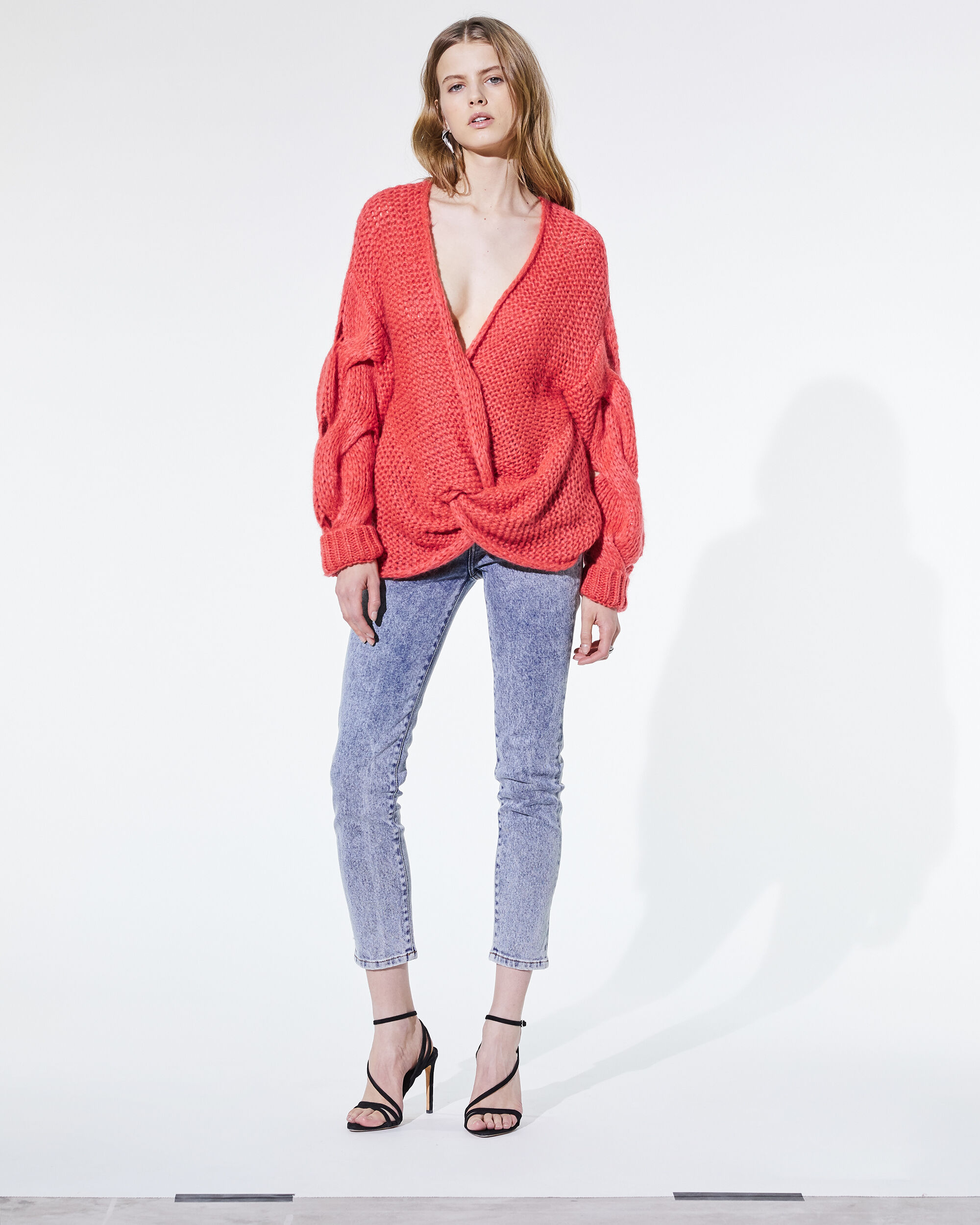 IRO Paris Crochet Marled Sweater Listed By Hints Of Violet - Tradesy