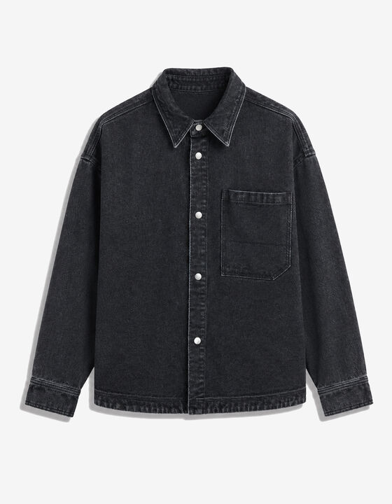 CHEMISE OVERSIZE EN DENIM