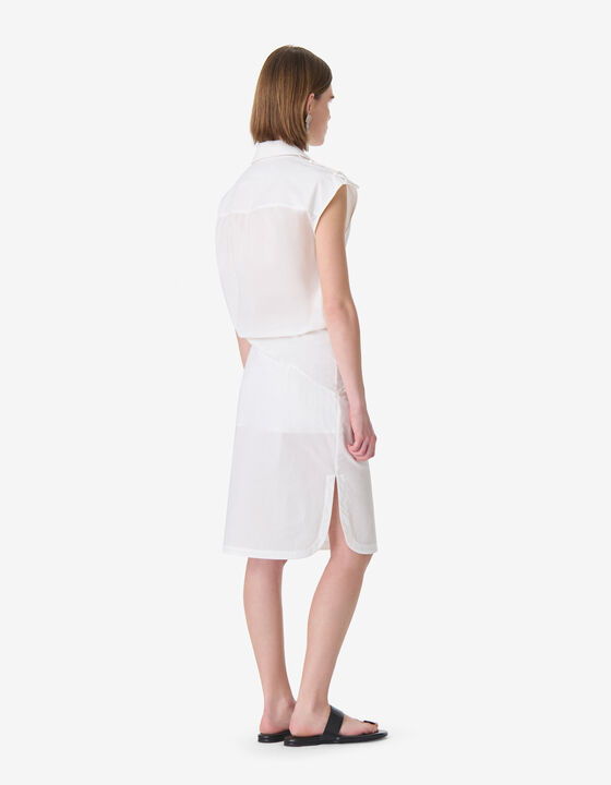 DESTRUCTURED MINI DRESS