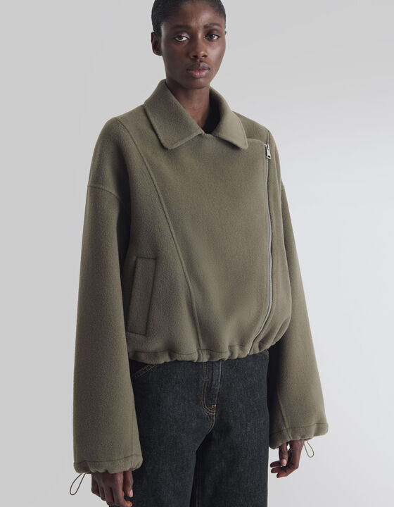 ASYMMETRICAL REVERSIBLE JACKET