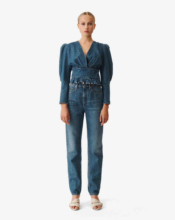 BROOKE HIGH-RISE MOM JEANS