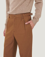 MACY SLIM WOOLED TROUSER PANTS image number null