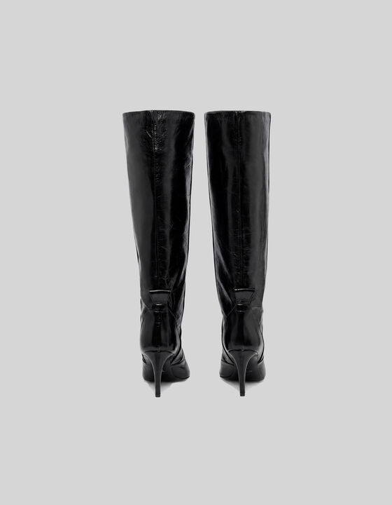 BOTTES HAUTES EN CUIR