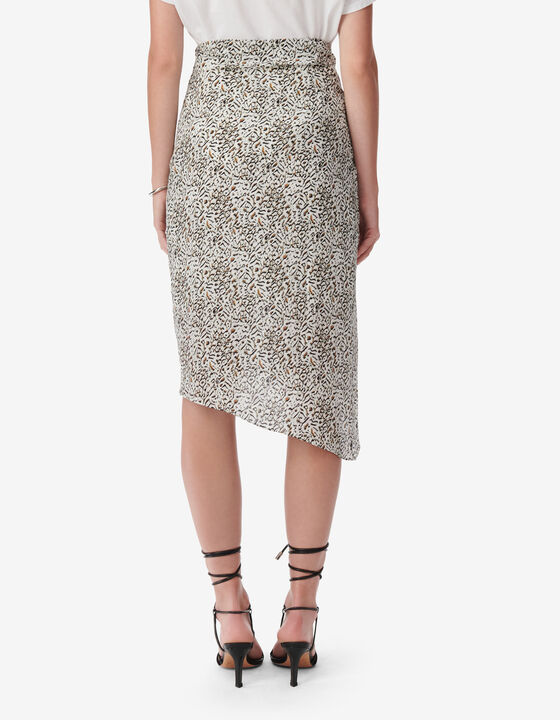 PRINTED SKIRT