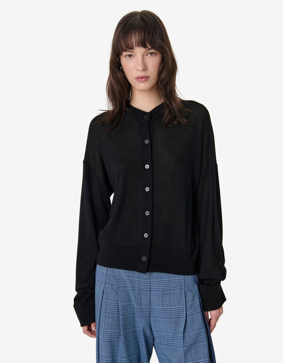 CARDIGAN EN MAILLE