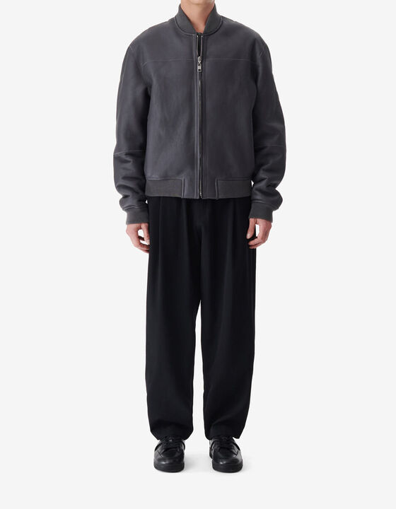 REVERSIBLE LEATHER JACKET