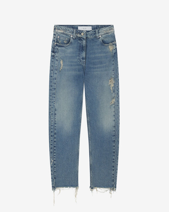 ALBURY RIPPED STRAIGHT FIT JEANS