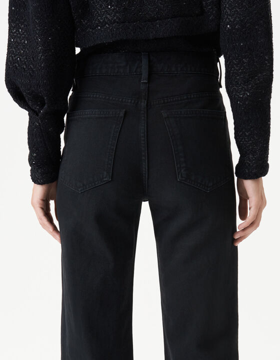 JEAN DROIT TAILLE HAUTE