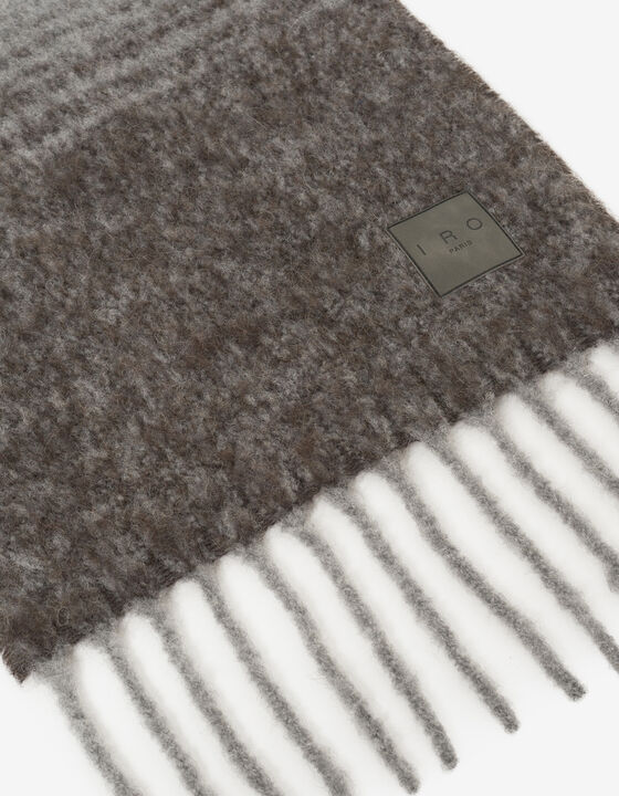 FRINGED SCARF