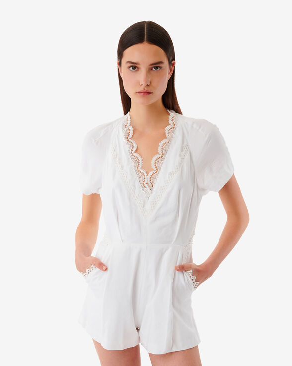 LINNEAS LACE PLAYSUIT