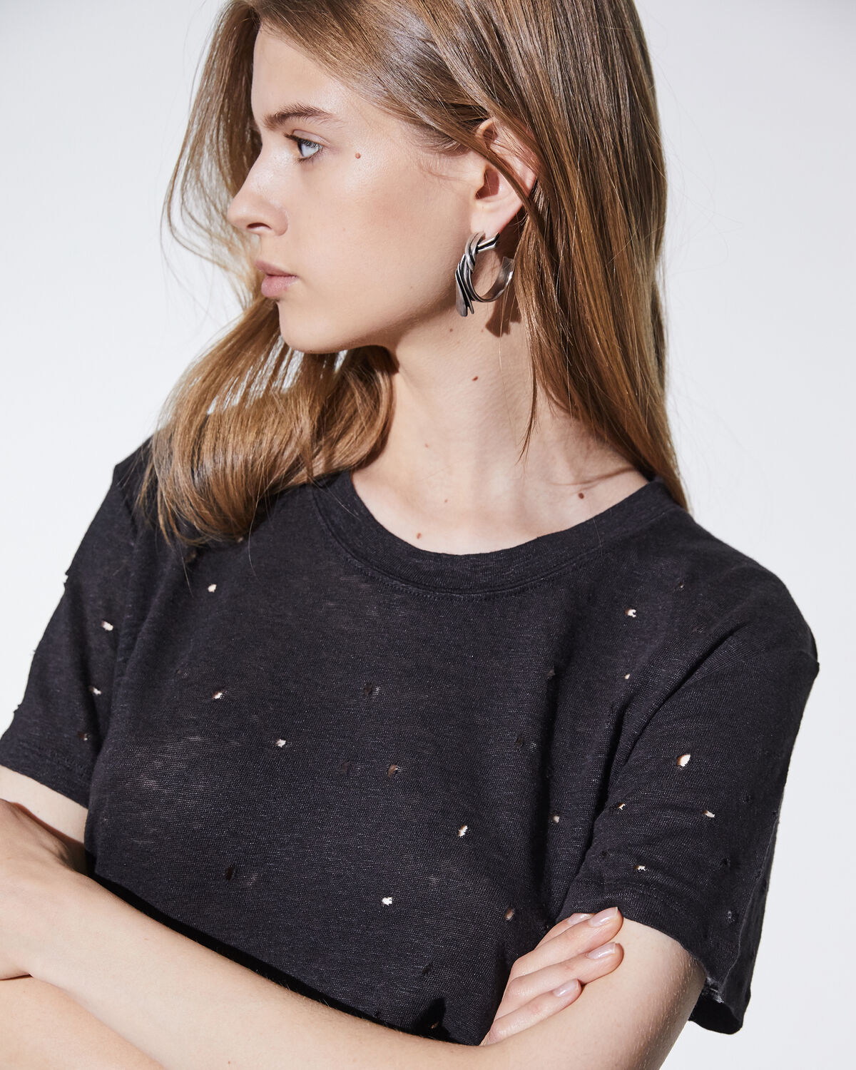 Clay T-Shirt Black by IRO Paris