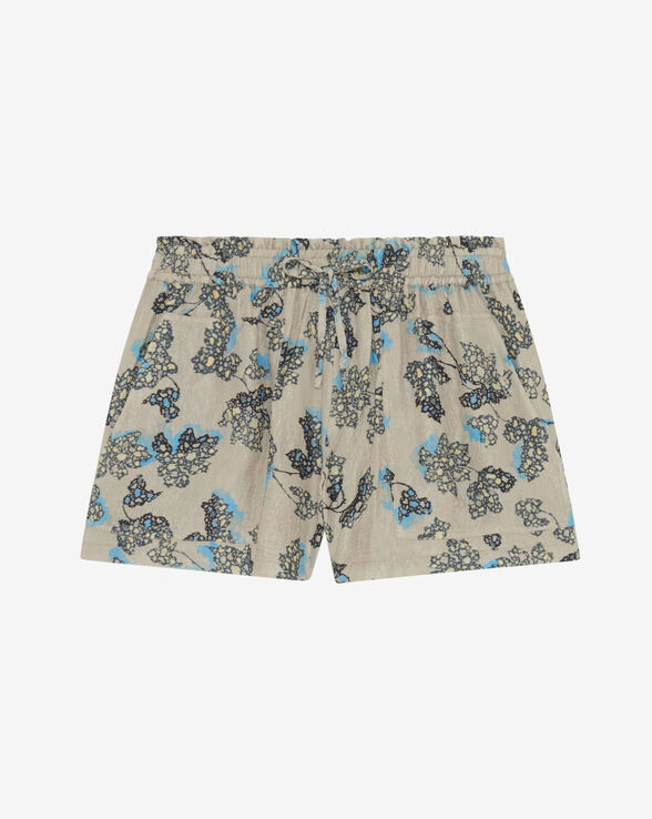 SIVAL PRINTED SHORTS WITH TIES