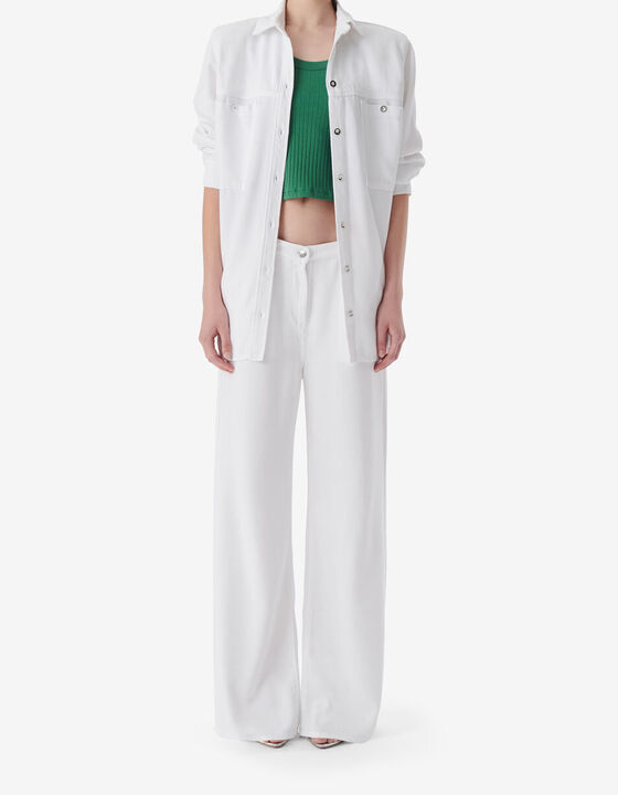 CROPPED RIBBED TANK TOP