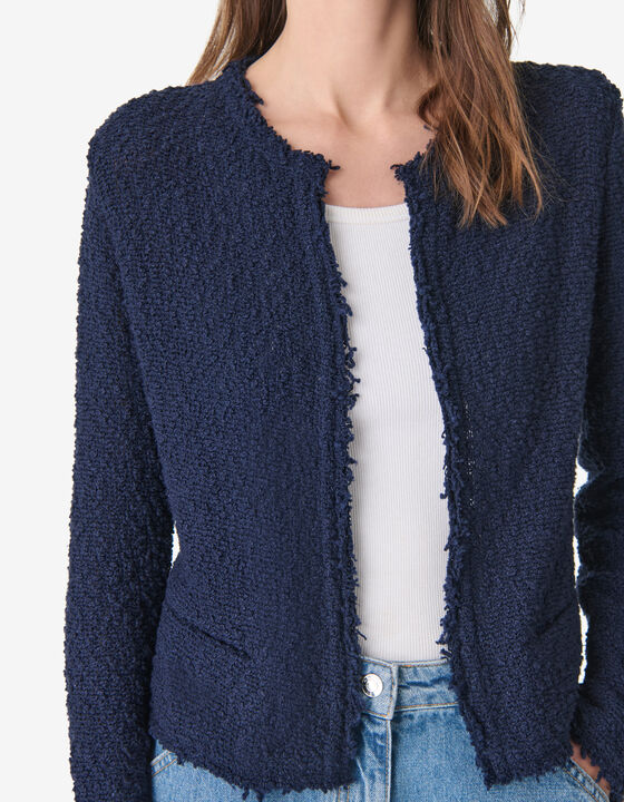 TEXTURED TWEED JACKET