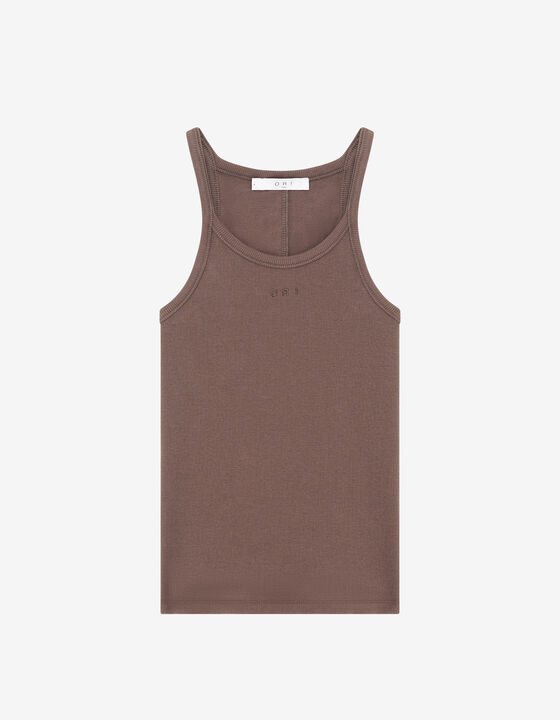 RIBBED TANK TOP