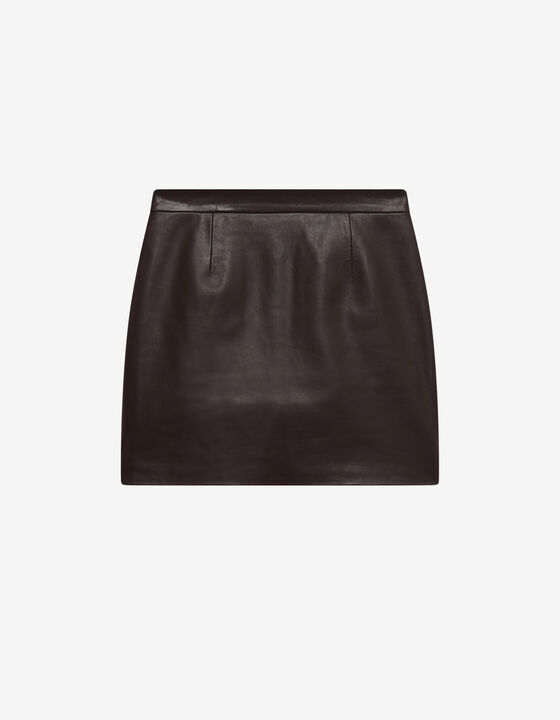 ELIOU LEATHER SKIRT