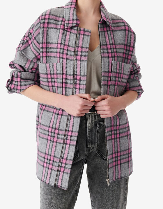CHECKERED OVERSHIRT