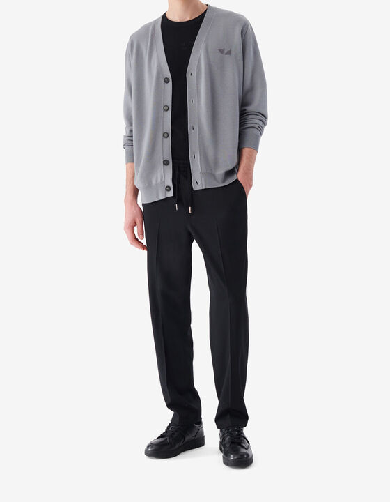 GILET EN LAINE LOGO IRO