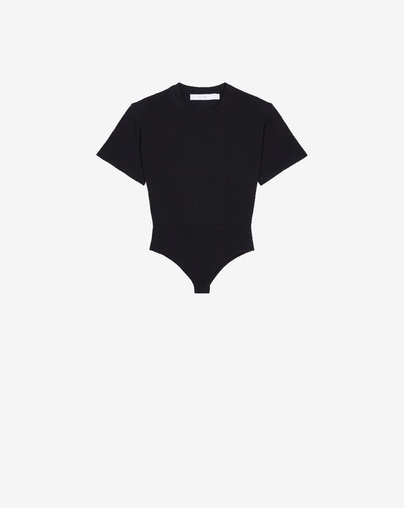 CLAYRE BODYSUIT WITH SHOULDER PADS
