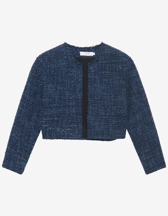 VESTE EN TWEED