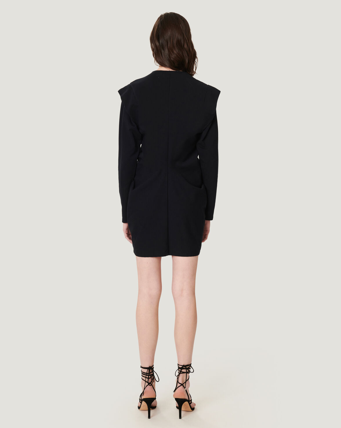 EMYLIE STRUCTURED SHOULDER MINI DRESS image number null