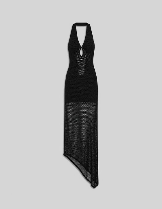 LONG CROCHET DRESS