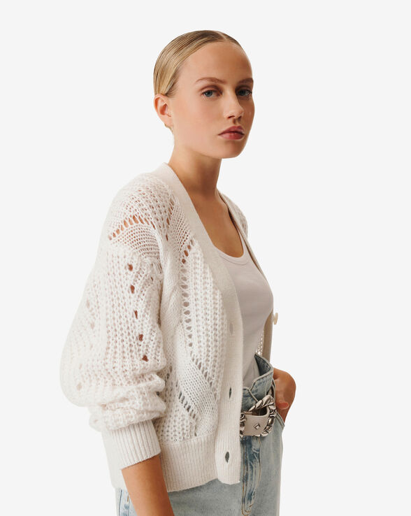 TAPAGE CABLE KNIT CARDIGAN