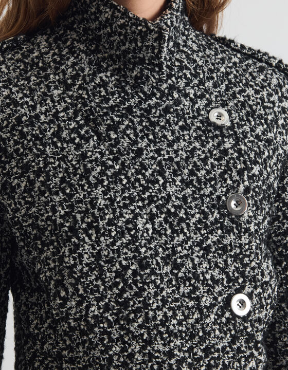 VESTE EN TWEED COURTE