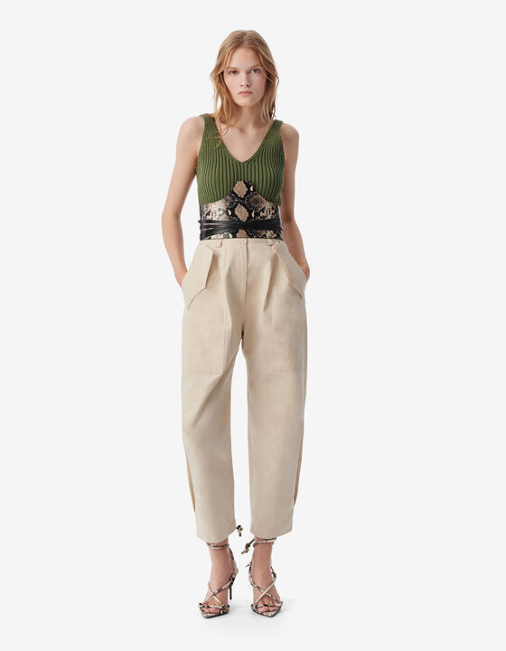 HIGH-WAISTED PANTS