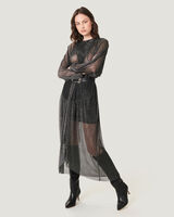 HYGIE KNEE HIGH POINTED LEATHER BOOTS  image number null
