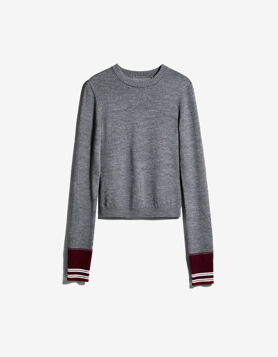 LONG-SLEEVED WOOL SWEATER