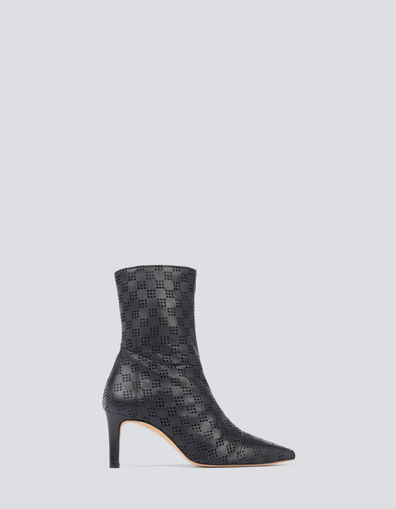 ﻿JURAS LEATHER ANKLE BOOTS