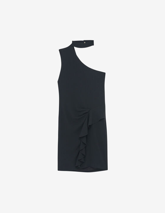 ASYMMETRICAL MINI DRESS