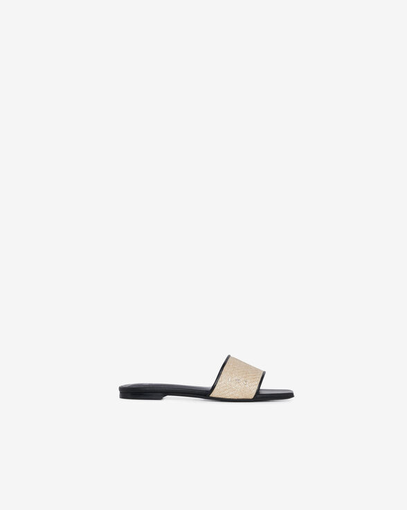 MULES PLATES TALIEYA RAFFIA