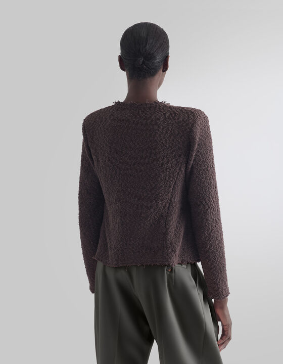 TEXTURED TWEED JACKET
