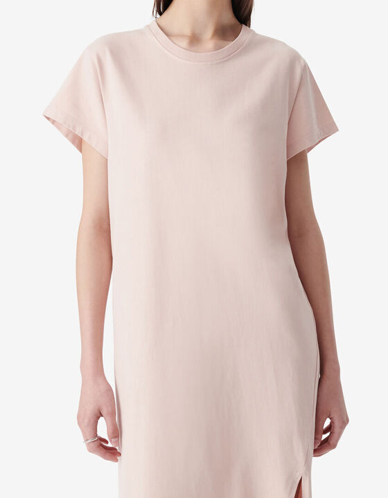 SLIT T-SHIRT DRESS