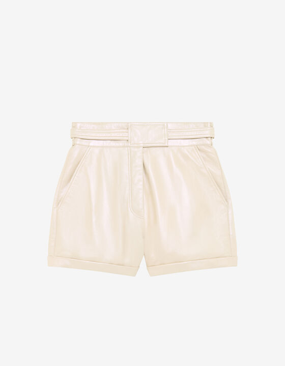 LEATHER SHORTS