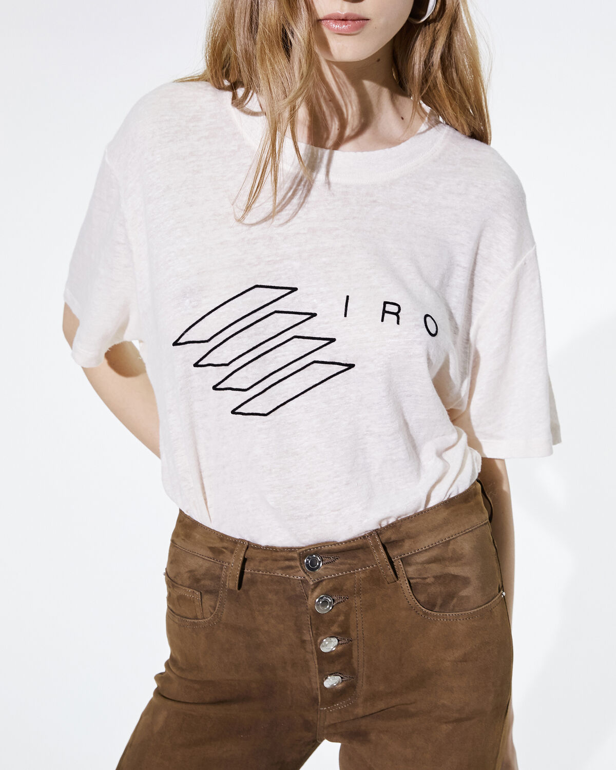 Lucie T-Shirt Tea by IRO Paris
