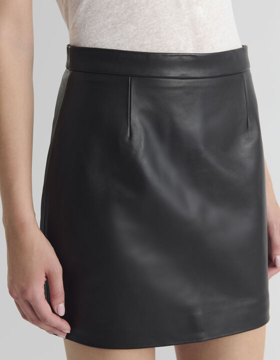 LEATHER SKIRT